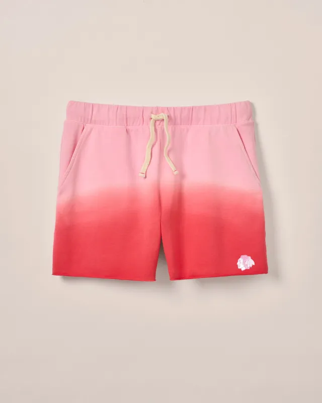 Women's Chicago Blackhawks Sophia Lightweight Sweatshorts sold by Johnnie-O