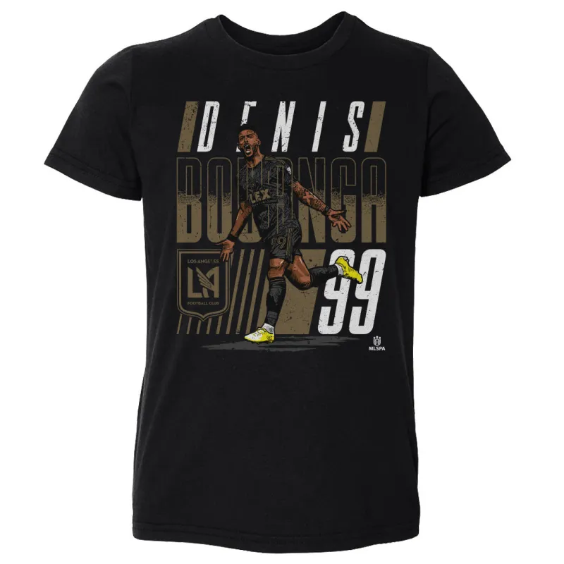 Denis Bouanga LAFC Celebration WHT sold by 500 Level
