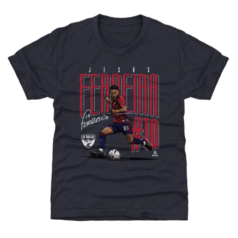 Jesus Ferreira FC Dallas Dash WHT sold by 500 Level