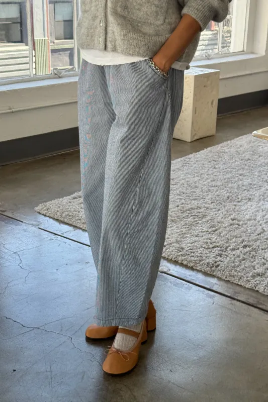 Arc Pants - Blue Stripe sold by Le Bon Shoppe