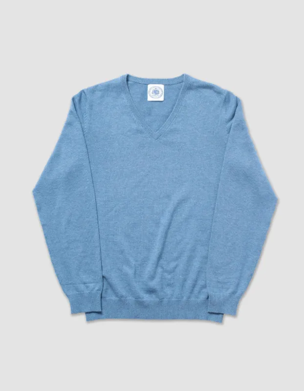COTTON/CASHMERE V-NECK SWEATER sold by J. Press