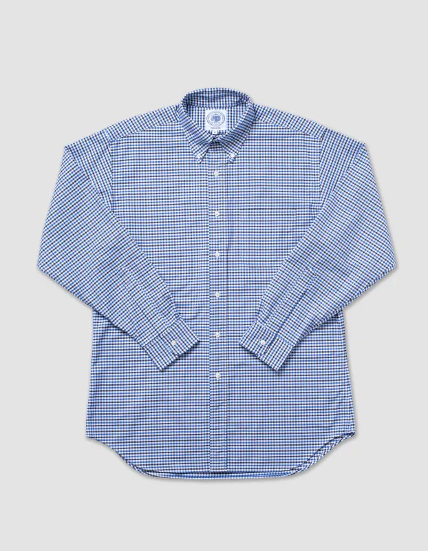 Long Sleeve  Tattersall Sport Shirt sold by J. Press