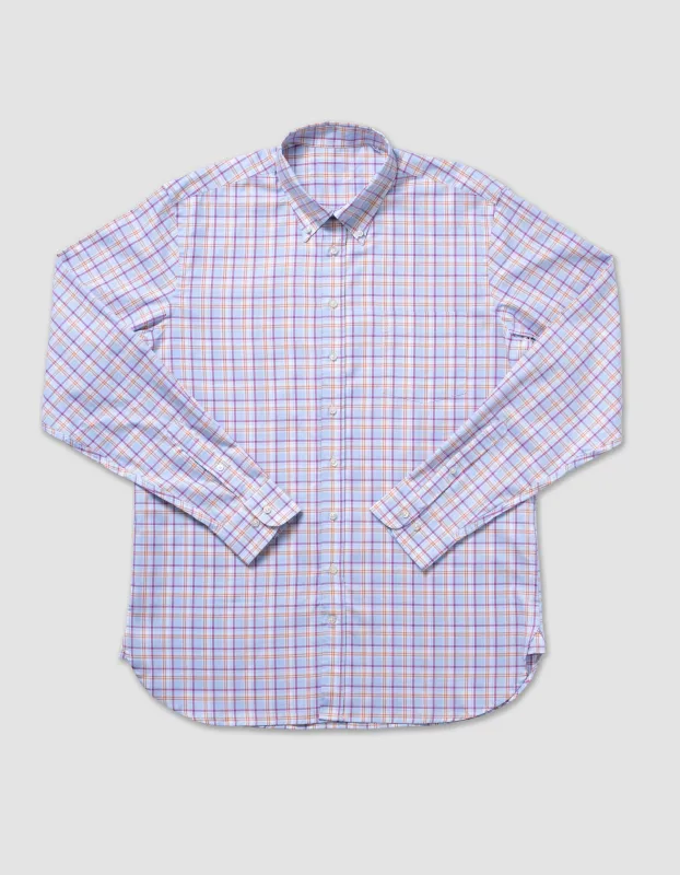 Long Sleeve Windowpane Sport Shirt sold by J. Press