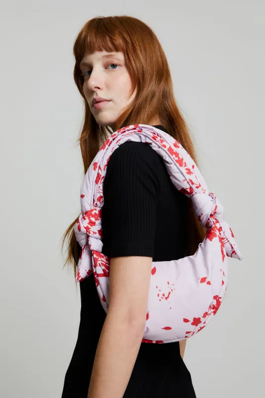 Biwa Puffy Micro Bag Floral Pink sold by Ivalo.com