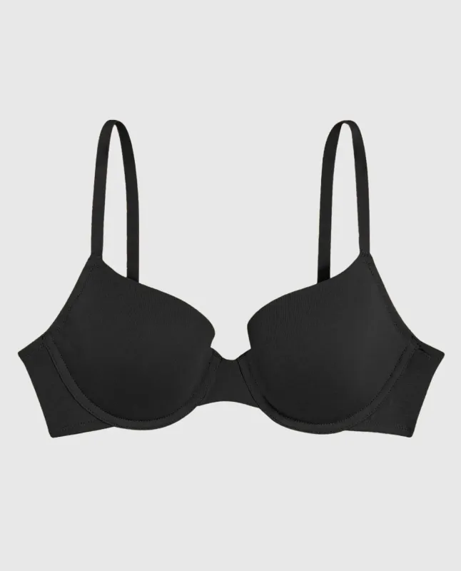 Essentials Smooth Cotton Lightly Lined Demi Bra sold by La SENZA