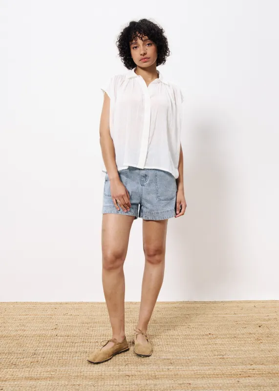 Chemise PRICILLE Blanc sold by FRNCH