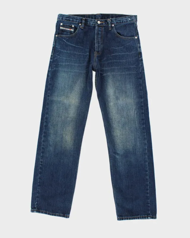 Vintage Y2K Diesel Relaxed Fit Dark Wash Jeans - W34 L33 sold by Rokit