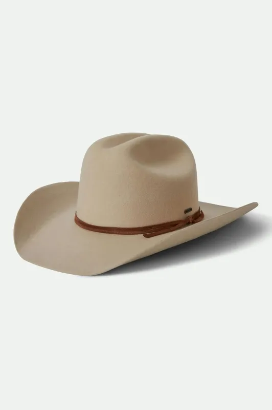 Laredo Cowboy Hat - Bone sold by Brixton