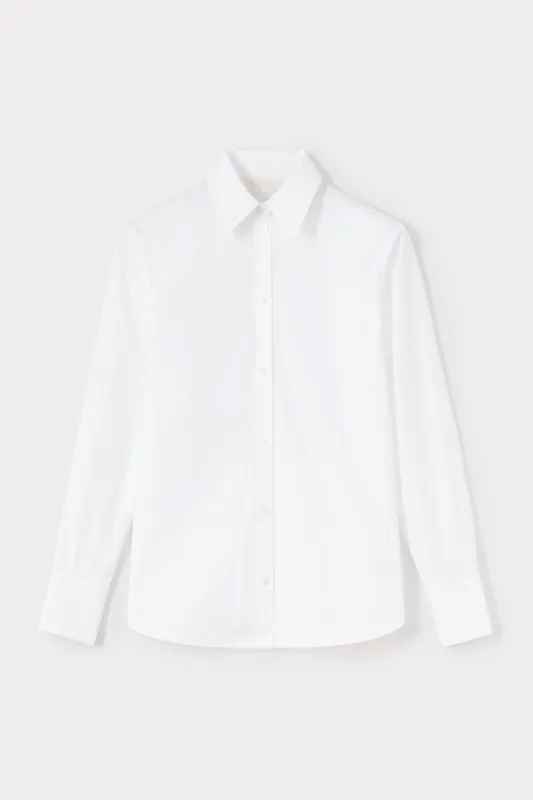 White cotton shirt sold by DESTREE
