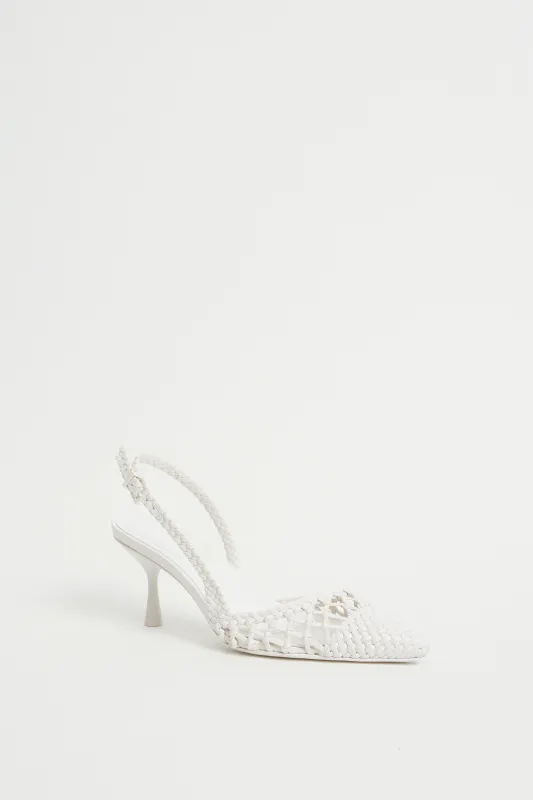 Dylan Woven Slingback sold by Jonathan Simkhai