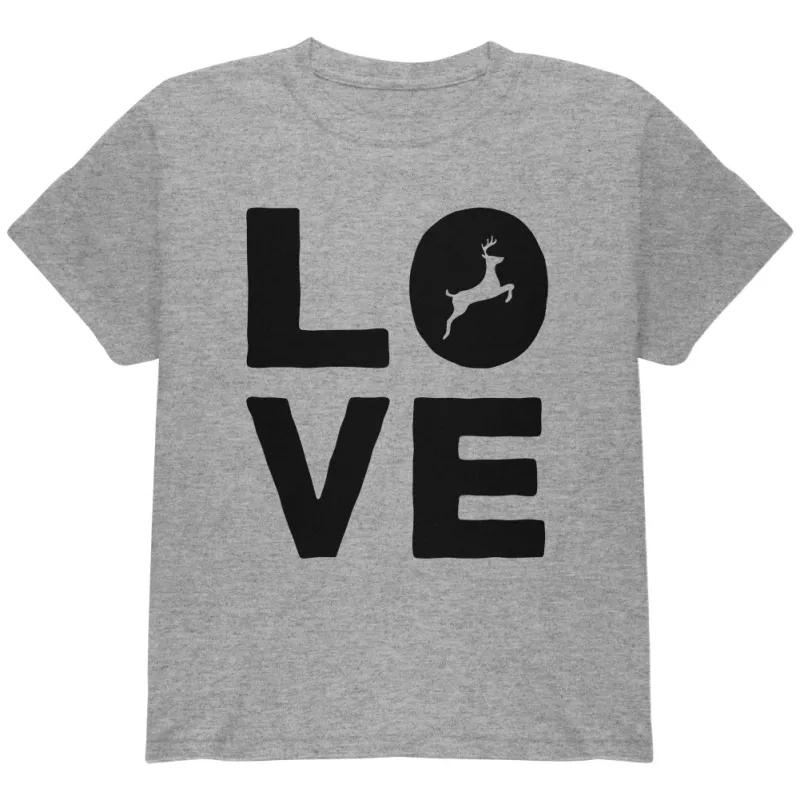 Autumn Deer Love Youth T Shirt sold by Old Glory