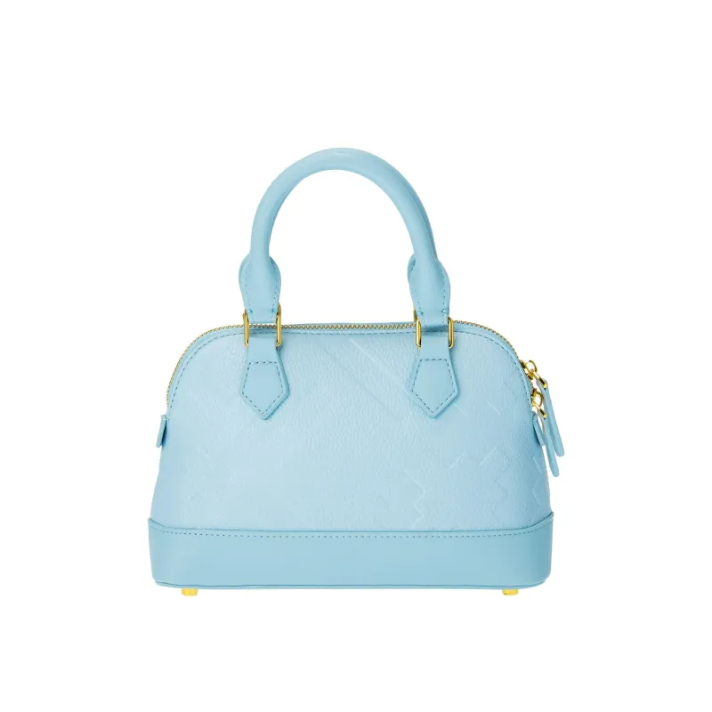 EMBOSSED DOME BAG - BLUE sold by Galxboy