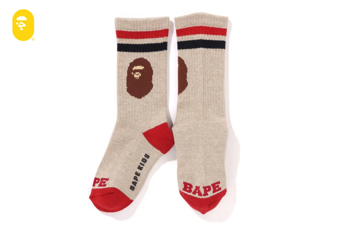 APE HEAD RIB SOCKS sold by Bape