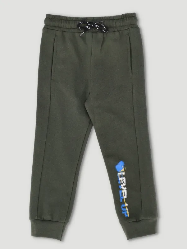 Pre-Boys Gamer Insert Jogger - Green sold by Edgars 