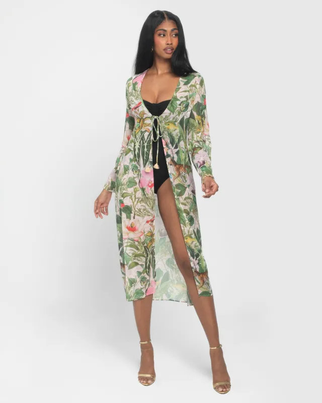 Chiffon Cover Up - Floral Ambrosia sold by TA3