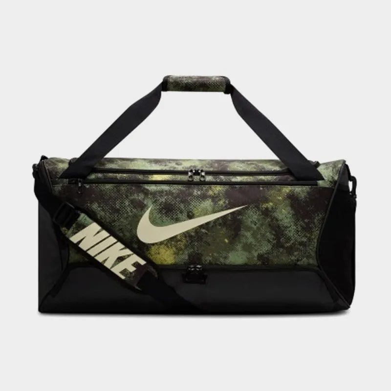 Nike Unisex Training Duffel Bag (medium, 60l) Green/Multi _ 181971 _ Green sold by Tekkie Town