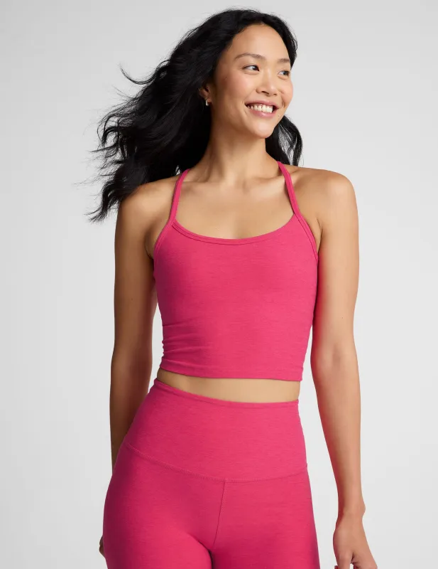 Spacedye Slim Racerback Cropped Tank sold by Beyond Yoga