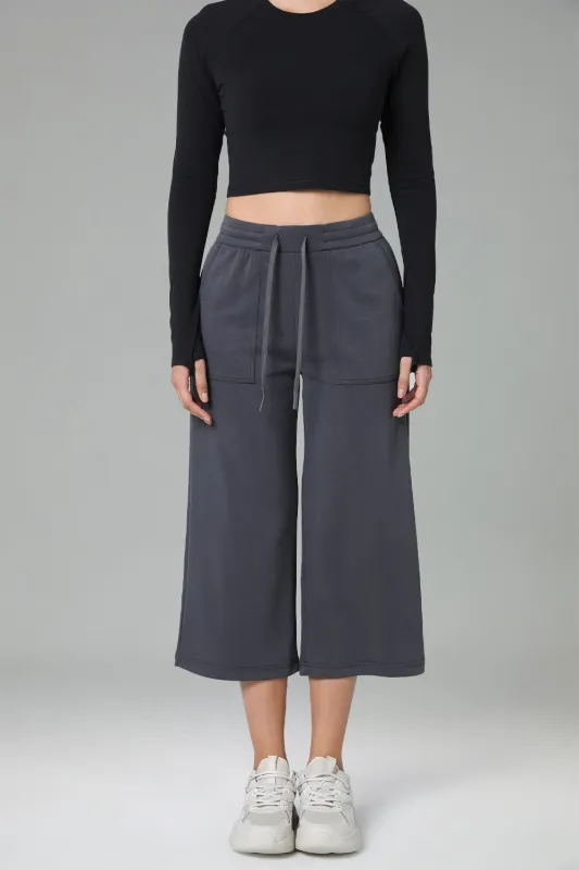 Colorfulkoala - Modal Wide Leg Pants w/Pockets sold by Colourful Koala