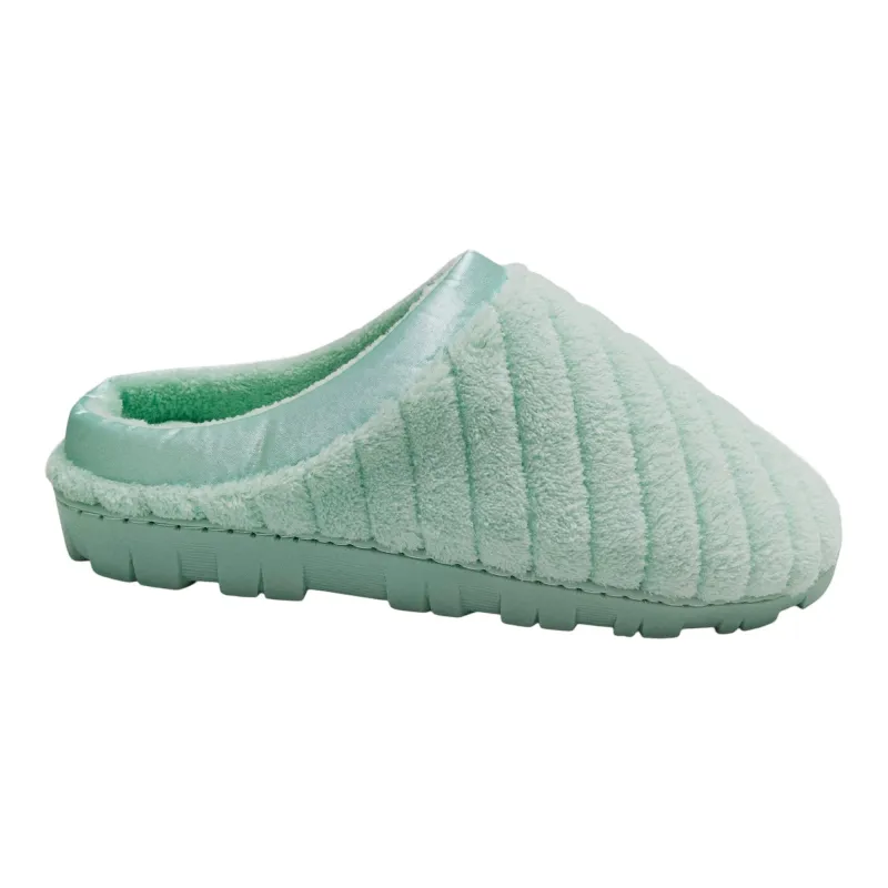 Carisma Women's Memory Foam Quilted Slippers sold by Giant Tiger