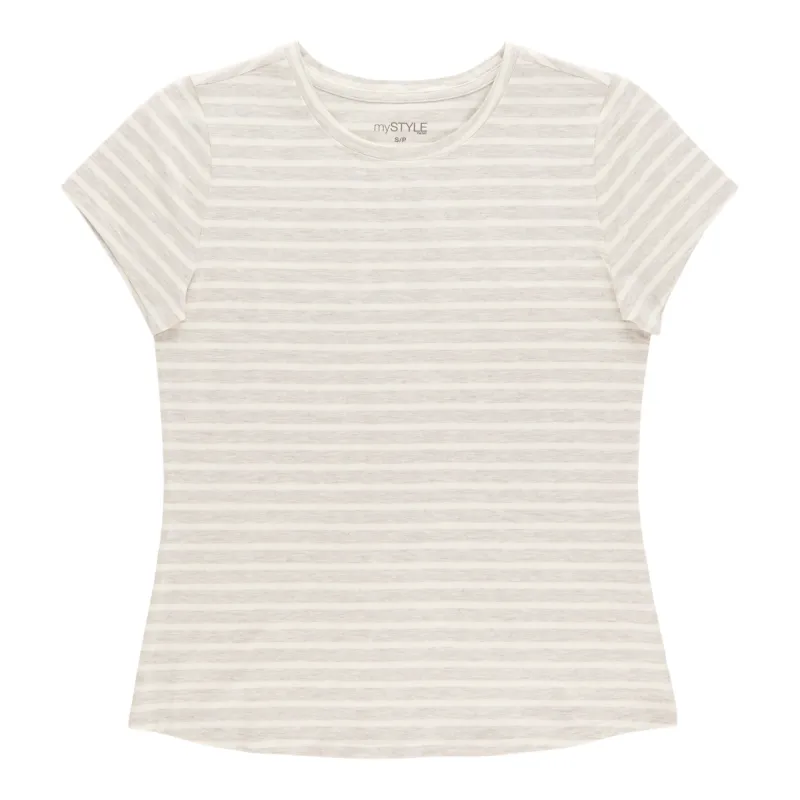 mySTYLE Women's Crew Neck Tee sold by Giant Tiger