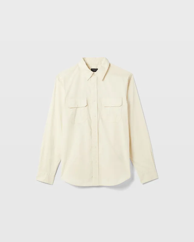 Soft Ripstop Long-Sleeve Shirt sold by Club Monaco