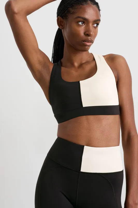 Spliced Sports Bra 305 sold by Aje