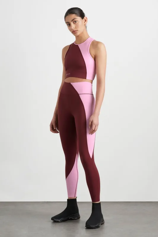 High Rise Colour Block 7/8 Legging 226 sold by Aje