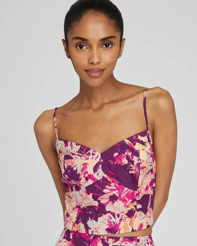 Paneled Fitted Top sold by Club Monaco