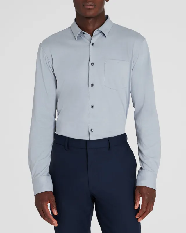 Long-Sleeve Knit Shirt sold by Club Monaco