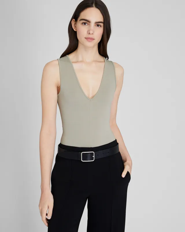 Deep-V Bodysuit sold by Club Monaco