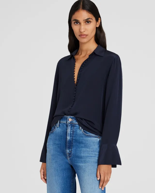 Helek Silk Shirt sold by Club Monaco