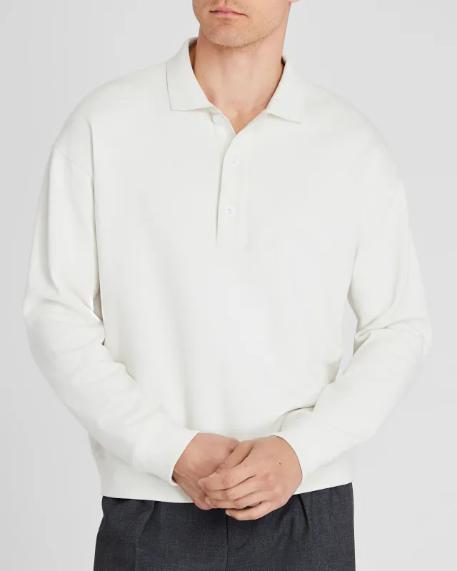 Cotton Sweatshirt Polo sold by Club Monaco