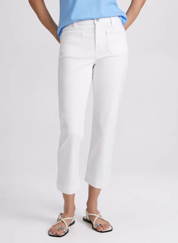 Straight-Leg Capris sold by Laura