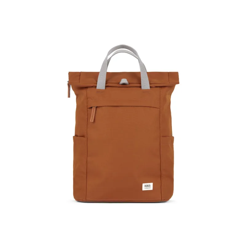 ROKA Finchley A Bran Medium Recycled Canvas Bag sold by The Foot Factory