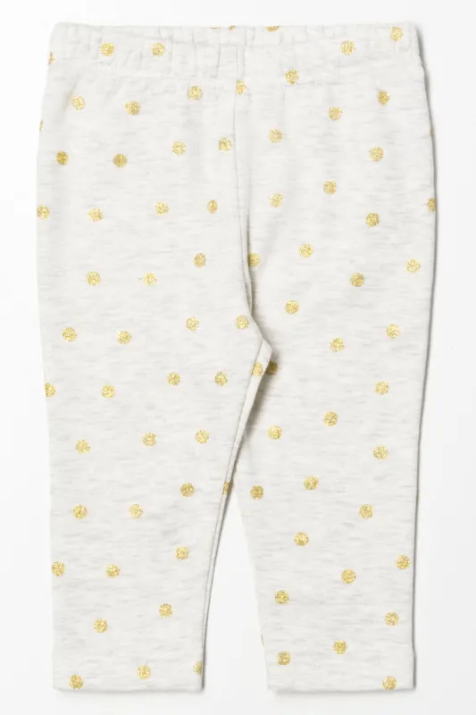 Fleece Leggings Natural sold by Ackermas