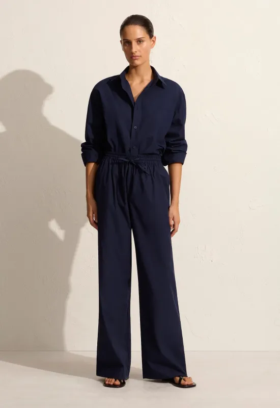 Relaxed Pant - Navy sold by Matteau