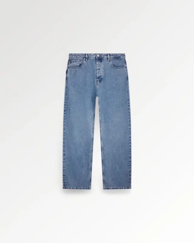 Denim Pants Indigo sold by Filling Pieces