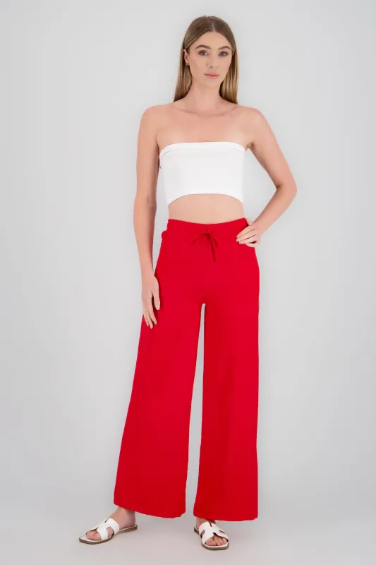 Pantalones amplios jareta sold by Shasa