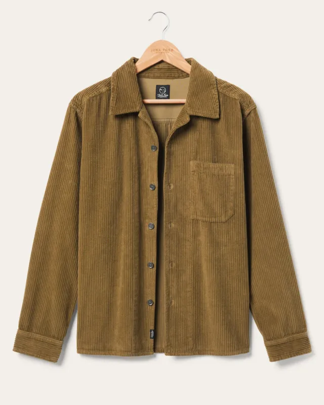 Unisex Cord Easy Shirt sold by Junk Food Clothing