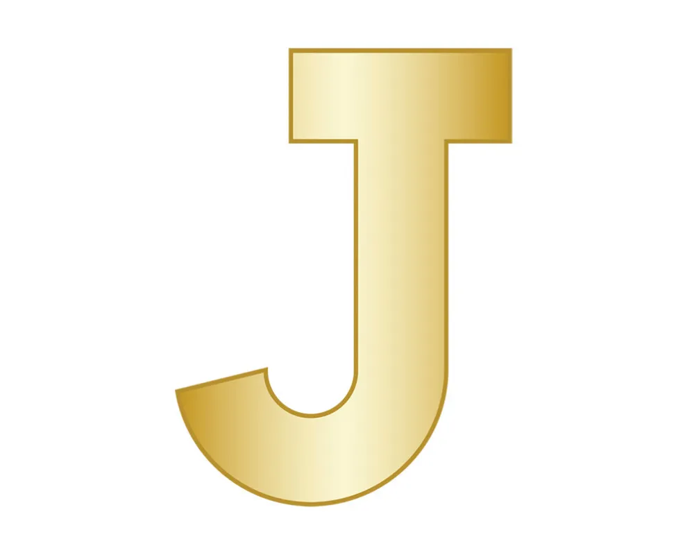 Mini J - Gold sold by BaubleBar