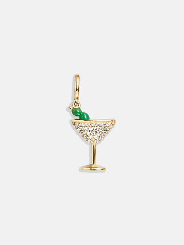 Snacks N' Sips Cluster Charm - Martini sold by BaubleBar