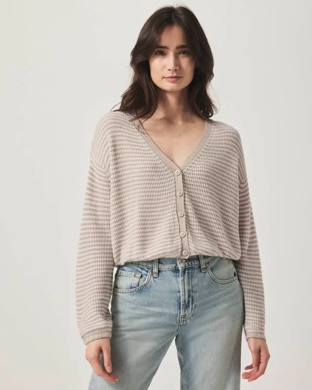 Bri Stripe Cardigan sold by Splendid