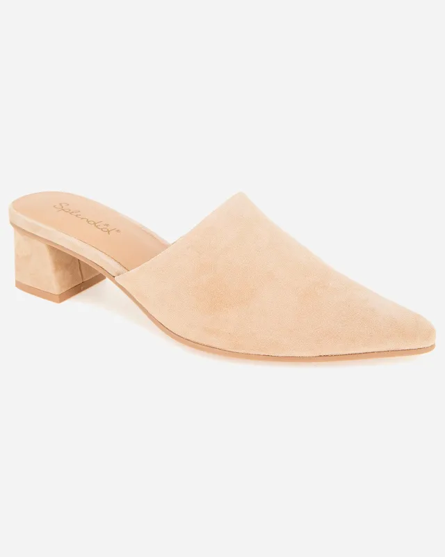Lorelei Mule in Camel sold by Splendid