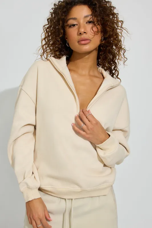 UltraFleece Half Zip Sweatshirt sold by Garage