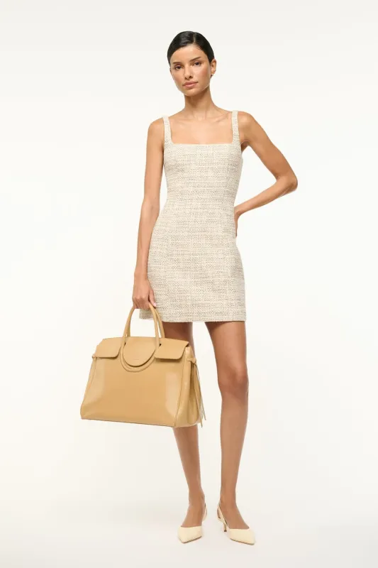 EDIE MINI DRESS | IVORY MULTI sold by STAUD