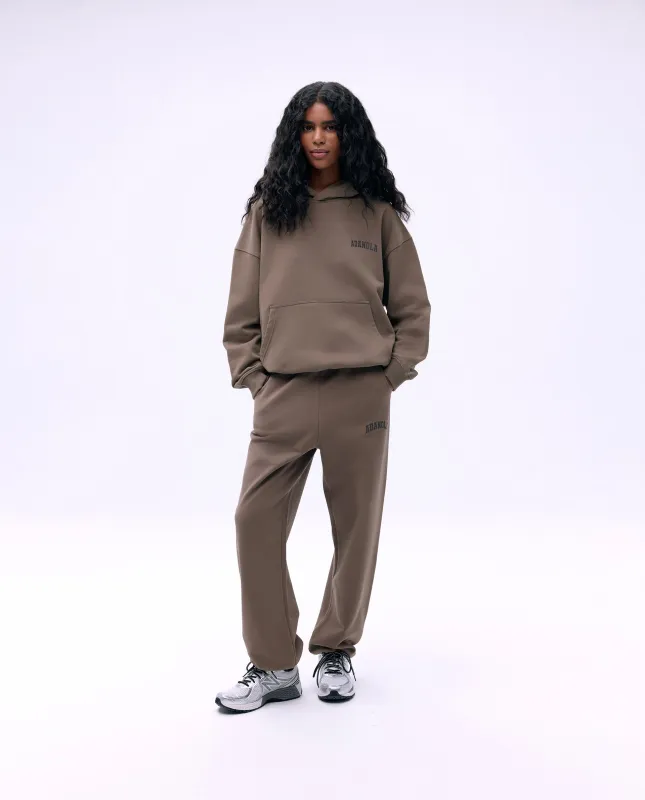 Varsity Sweatpants - Cocoa Brown sold by Adanola