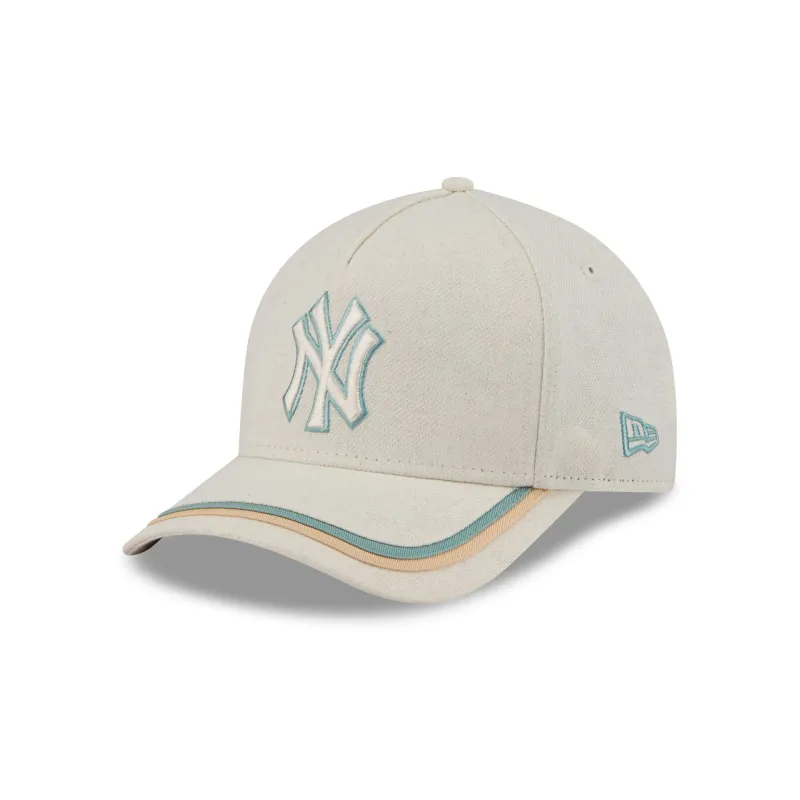 New York Yankees Neutral Hemp 9FORTY M-Crown A-Frame Adjustable Hat sold by New Era