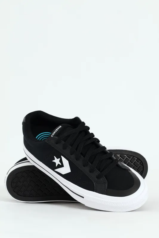 Sport Casual Low Sneaker - Black sold by Edgars