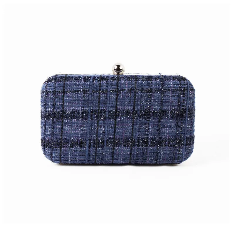 Jewel: Navy Tweed sold by Sole Bliss