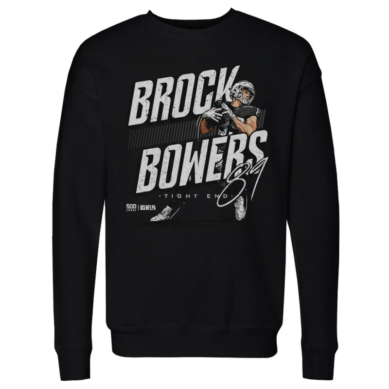 Brock Bowers Las Vegas Player Name WHT sold by 500 Level